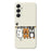 For Samsung Galaxy A57 5G Case Three Animal Dolls Pattern Printing Straight Edge TPU Phone Back Cover - Beige - 1