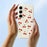 For Samsung Galaxy S26 Case Cherry Pattern Printing Straight Edge TPU Phone Back Cover - Beige - 5