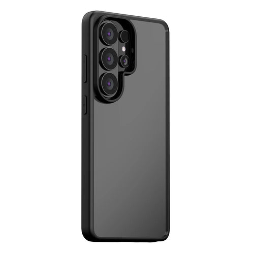 For Samsung Galaxy S26 Ultra Case Shockproof Slim Hard PC+Soft TPU Phone Cover - Black - 1