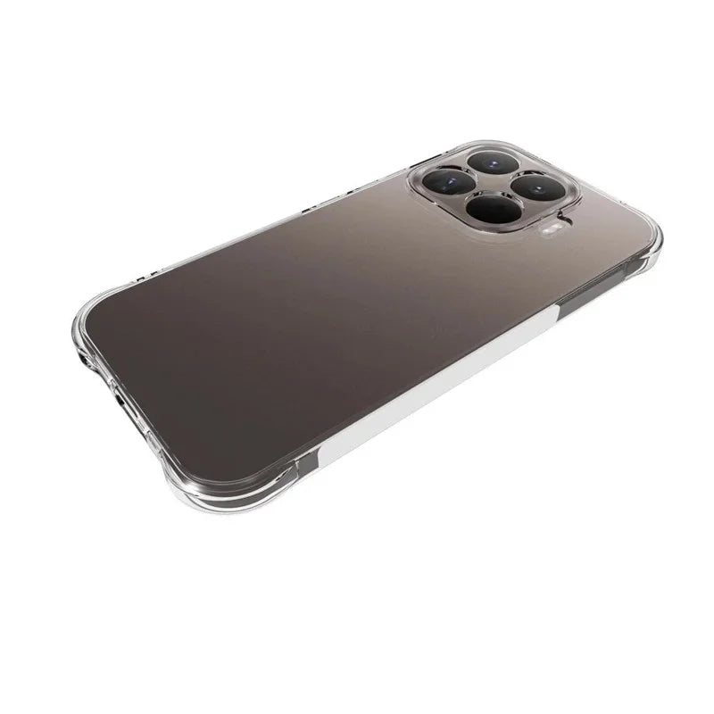 WANLONFENG For Xiaomi 17T Case  WL Series 2.0mm TPU Phone Cover with Tempered Glass Film - Transparent - 3