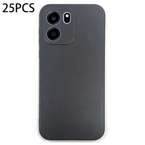 25Pcs For OnePlus Nord CE6 5G / Turbo 6V 5G Case 1.2mm TPU Matte Phone Cover - Black - 1
