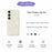 For Samsung Galaxy A57 5G Case Small Flower Branches Pattern Printing Straight Edge TPU Phone Back Cover - Beige - 2