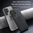 For Samsung Galaxy S26 Ultra Case Deer Pattern Cloth Texture PU + PC + TPU Phone Cover - Black - 3