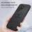 For Samsung Galaxy S26 Ultra Case Deer Pattern Cloth Texture PU + PC + TPU Phone Cover - Black - 4