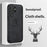 For Samsung Galaxy S26 Ultra Case Deer Pattern Cloth Texture PU + PC + TPU Phone Cover - Black - 6