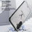 For Samsung Galaxy S26 Case Deer Pattern Cloth Texture PU + PC + TPU Phone Cover - Grey - 2