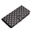 For iPhone 14 Pro Leather Case Polka Dot Pattern Wallet Stand Folio Phone Cover - Black - 5