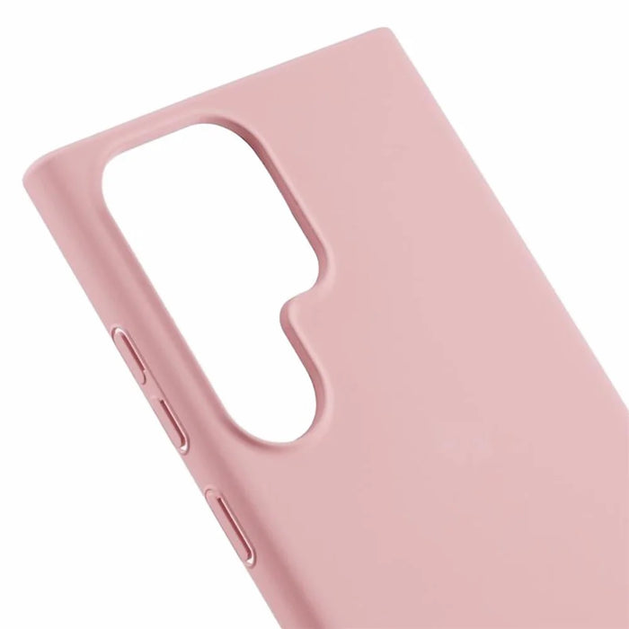 For Samsung Galaxy S26 Ultra Case Skin-Touch Rubberized Hard PC Phone Cover - Pink - 6