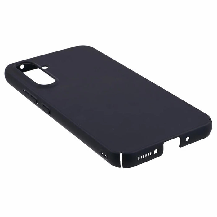 For Samsung Galaxy S26+ Case Skin-Touch Rubberized Hard PC Phone Cover - Black - 4
