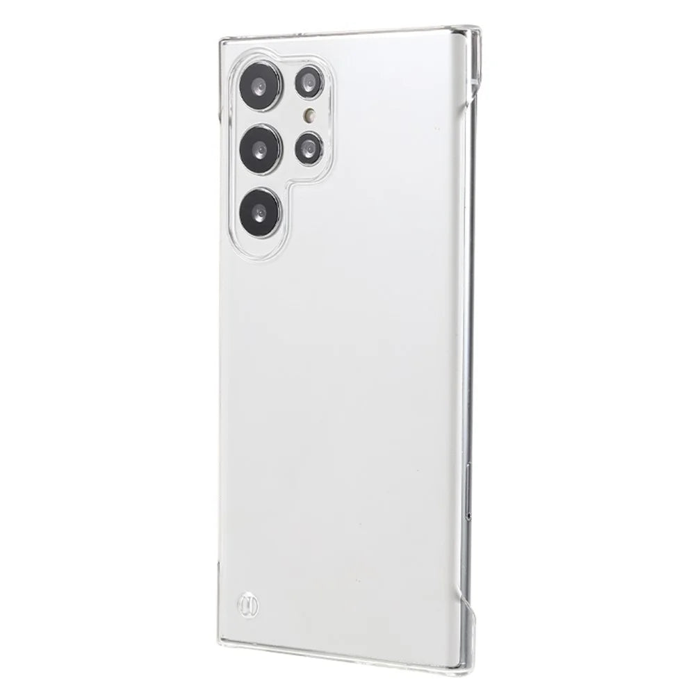 For Samsung Galaxy S26 Ultra Case Frameless Hard PC Phone Cover Large Cutouts - Transparent - 1