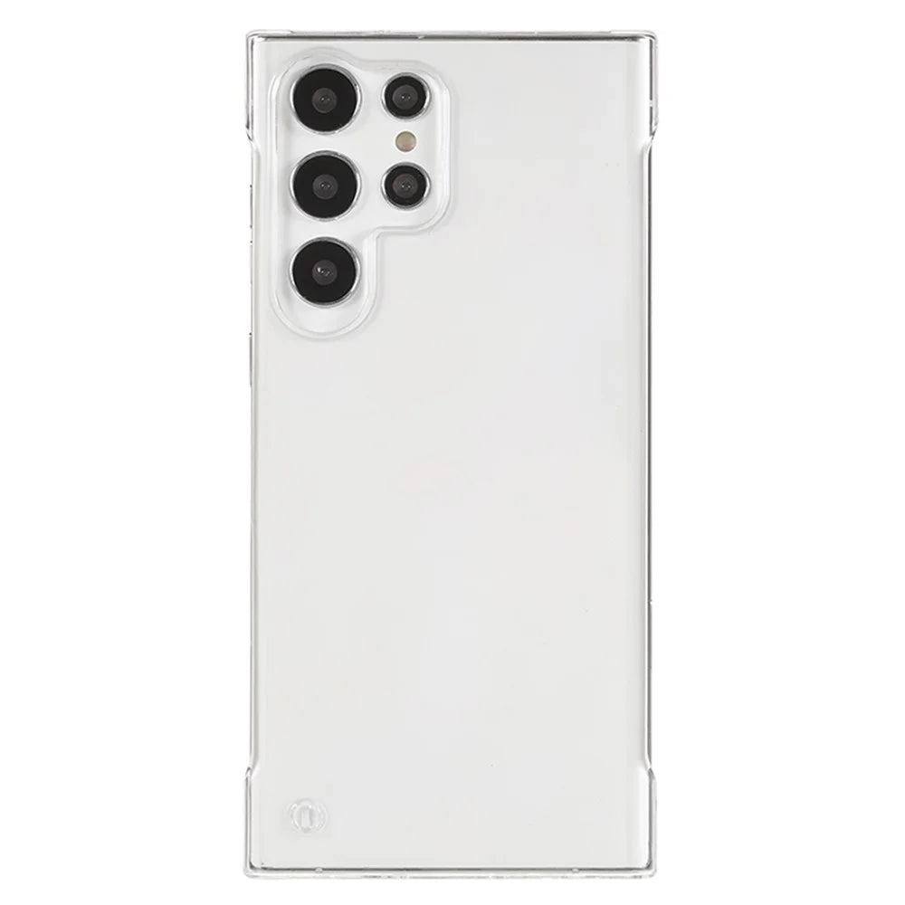 For Samsung Galaxy S26 Ultra Case Frameless Hard PC Phone Cover Large Cutouts - Transparent - 2