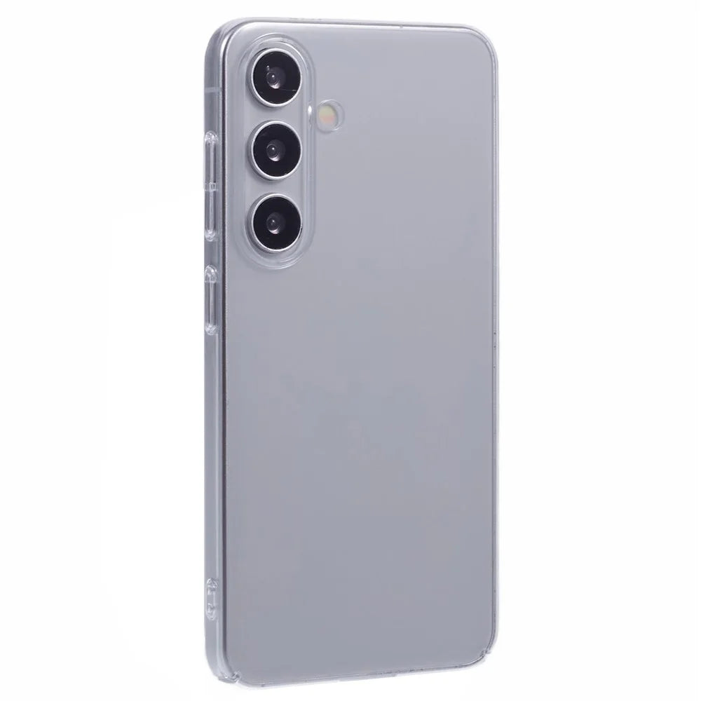For Samsung Galaxy S26 Case Shock-Absorption Hard PC Phone Cover (Precise Lens Cutouts) - Transparent - 1