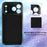 For iPhone 17 Pro Max Case Compatible with MagSafe Glitter TPU Shockproof Phone Cover with Wrist Strap - Black - 5