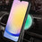 For Samsung Galaxy A57 5G Magnetic Case Rotating Kickstand TPU + PC Phone Cover - Black - 6