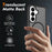 For Samsung Galaxy S26 Magnetic Phone Case Detachable 2 in 1 Translucent Matte PC TPU Back Cover - Black - 2