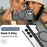 For Samsung Galaxy S26 Magnetic Phone Case Detachable 2 in 1 Translucent Matte PC TPU Back Cover - Black - 5