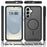 For Samsung Galaxy S26+ Magnetic Phone Case Detachable 2 in 1 Translucent Matte PC TPU Back Cover - Black - 7