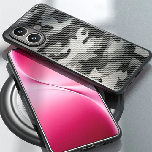IBMRS Phone Case For vivo V60 Lite 4G  /  5G Soft TPU Frame Hard PC Back Anti-Fall Phone Cover - Artistic Camouflage - 2