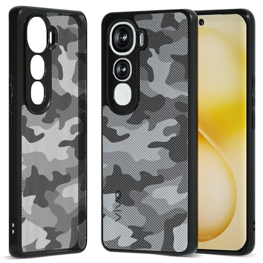 IBMRS Phone Case For vivo Y400 5G  /  4G Soft TPU Frame Hard PC Back Anti-Fall Phone Cover - Artistic Camouflage - 1