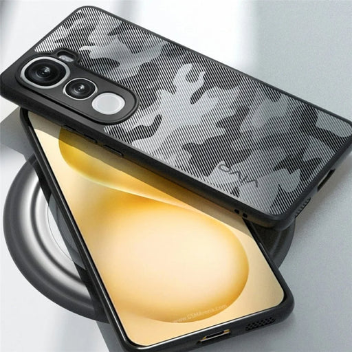IBMRS Phone Case For vivo Y400 5G  /  4G Soft TPU Frame Hard PC Back Anti-Fall Phone Cover - Artistic Camouflage - 2