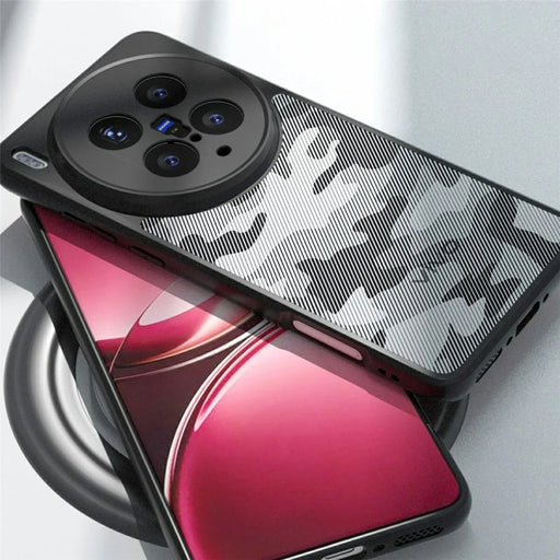 IBMRS For vivo X300 Pro 5G Case Soft TPU Frame Hard PC Back Anti-Fall Phone Cover - Artistic Camouflage - 2