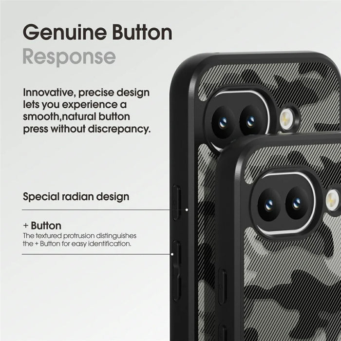 IBMRS For Google Pixel 10a Case Soft TPU Frame Hard PC Back Anti-Fall Phone Cover - Artistic Camouflage - 4