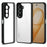 IBMRS For Realme P4x 5G Case Soft TPU Frame Hard PC Back Anti-Fall Phone Cover - Transparent Black - 1