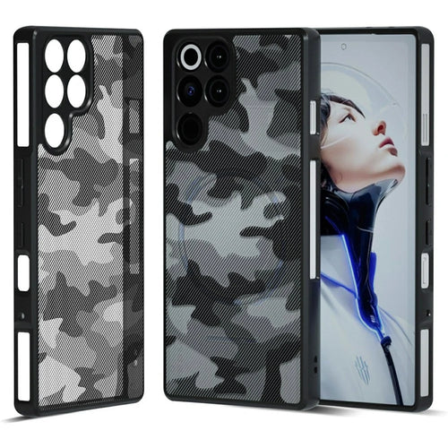 IBMRS For ZTE nubia RedMagic 11 Pro 5G Case Soft TPU Frame Hard PC Back Anti-Fall Phone Cover - Artistic Camouflage - 1