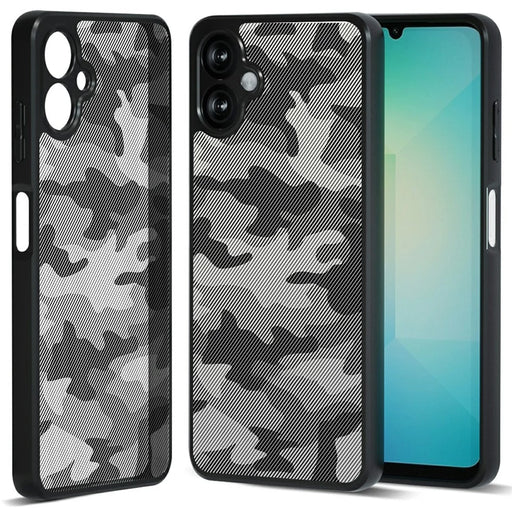 IBMRS For Samsung Galaxy A08 5G / A08 4G / A07 4G Case Soft TPU Frame Hard PC Back Anti-Fall Phone Cover - Artistic Camouflage - 1