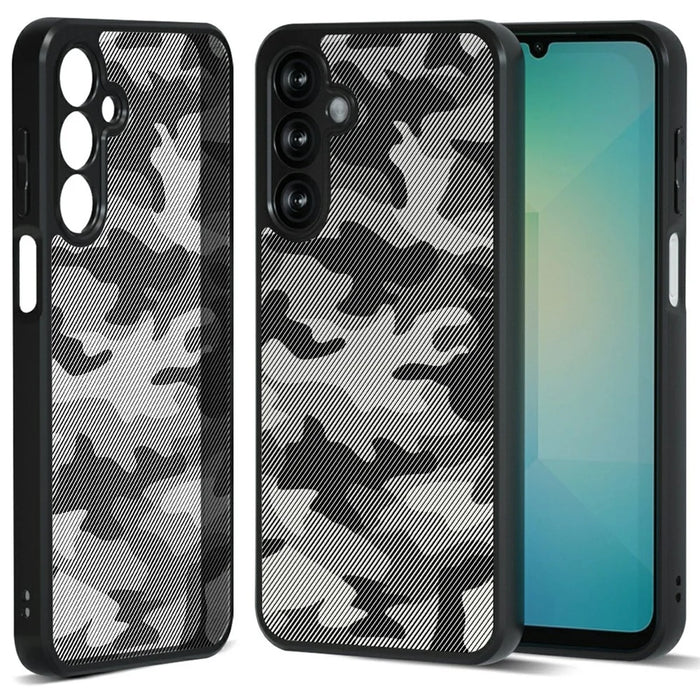 IBMRS For Samsung Galaxy S26 Case Soft TPU Frame Hard PC Back Anti-Fall Phone Cover - Artistic Camouflage - 1