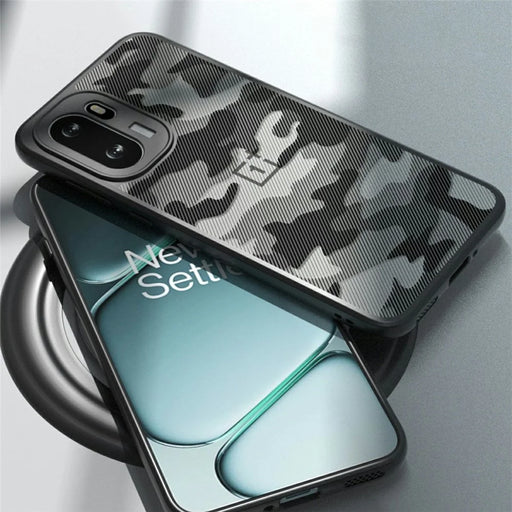 IBMRS Phone Case For OnePlus 15R 5G  /  Ace 6 5G Soft TPU Frame Hard PC Back Anti-Fall Phone Cover - Artistic Camouflage - 2