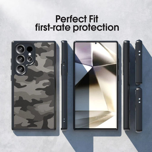 IBMRS For Samsung Galaxy S26 Ultra Case Soft TPU Frame Hard PC Back Anti-Fall Phone Cover -  Artistic Camouflage - 2