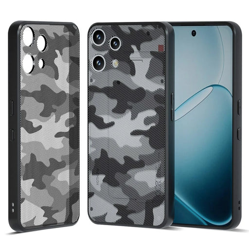 IBMRS For Nothing Phone (3a) Lite 5G Case Soft TPU Frame Hard PC Back Anti-Fall Phone Cover -  Artistic Camouflage - 1