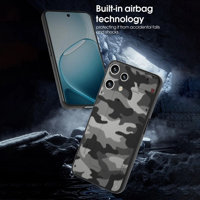 IBMRS For Nothing Phone (3a) Lite 5G Case Soft TPU Frame Hard PC Back Anti-Fall Phone Cover -  Artistic Camouflage - 3