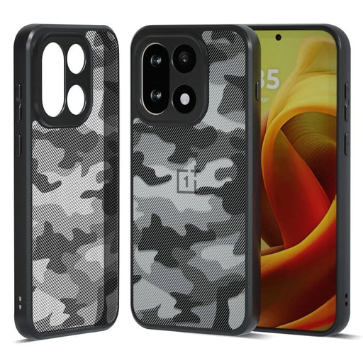IBMRS For OnePlus 15 5G Case Soft TPU Frame Hard PC Back Anti-Fall Phone Cover -  Artistic Camouflage - 1