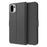 For OnePlus 15R 5G Case Shockproof TPU Inner Shell Leather Phone Cover Card Slot - Black - 1