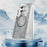 For Samsung Galaxy S26 Ultra Glitter Magnetic Case Crystal Clear PC TPU Shockproof Phone Cover - Black - 2