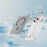 For iPhone 18 Pro / 17 Pro Glitter Magnetic Case Crystal Clear PC TPU Shockproof Phone Cover - Black - 7