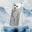 For iPhone 18 Pro Max / 17 Pro Max Glitter Magnetic Case Crystal Clear PC TPU Shockproof Phone Cover - Black - 2