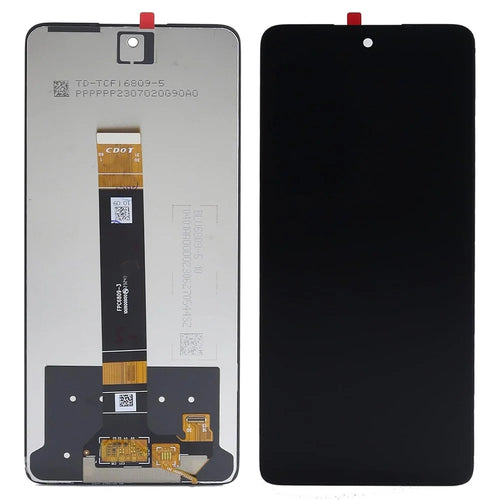 For TCL 40 NxtPaper 4G T612B Grade C LCD Screen and Digitizer Assembly Replacement Part, Glossy Screen (Without Logo) - 1