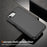 For iPhone 17e / 16e Magnetic Phone Case Carbon Fiber Texture PC TPU Back Cover - Black - 3