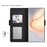 For ZTE nubia RedMagic 11 Air 5G Case PU+TPU Magnetic Flip Phone Cover with Stand - Black - 3