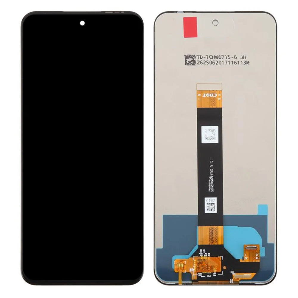 For TCL 60 SE NxtPaper 5G T521K Grade C LCD Screen and Digitizer Assembly Replacement Part, Glossy Screen (Without Logo) - 1