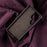 For Samsung Galaxy S26 Ultra Magnetic Case Synthetic Fiber PU Leather PC Phone Back Cover - Purple - 6