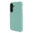 For Samsung Galaxy S25 FE Magnetic Case Litchi Texture Genuine Cow Leather + PC Shockproof Phone Back Cover - Mint Green - 2