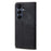 For Samsung Galaxy A57 5G Case Jeans Cloth Texture Anti-Scratch Leather Stand Phone Cover - Black - 6