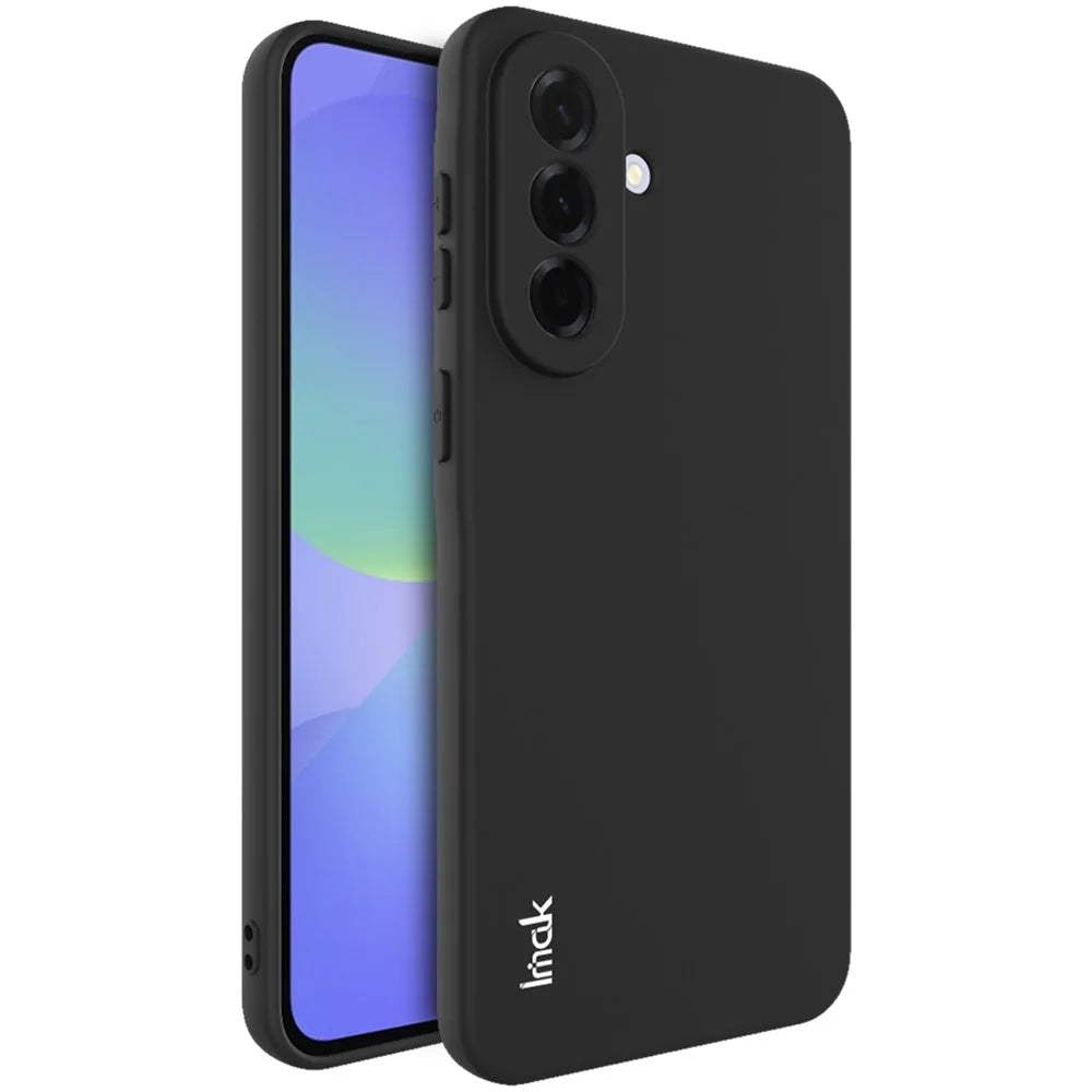 IMAK UC-3 Series for Samsung Galaxy A37 5G Case Matte Anti Fingerprint Soft TPU Cover - Black - 2