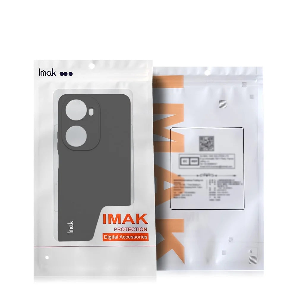 IMAK UC-3 Series for Samsung Galaxy S26 Case Matte Anti Fingerprint Soft TPU Cover - Black - 6