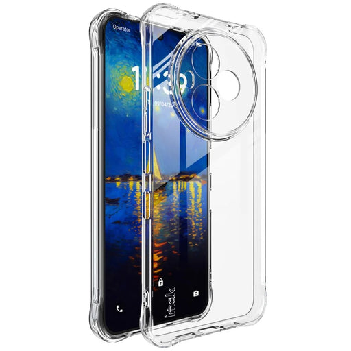 IMAK For TCL NxtPaper 60 Ultra 5G Case TPU Phone Cover Airbag Shockproof Protection - Transparent - 1