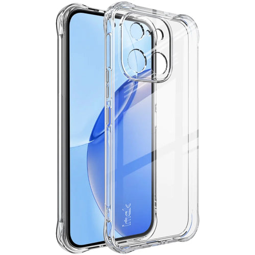 IMAK For Realme 16 Pro 5G Case TPU Phone Cover Airbag Shockproof Protection - Transparent - 1